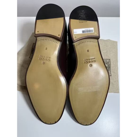 Authentic Gucci Men Multicolor Leather Loafer - Picture 9 of 11